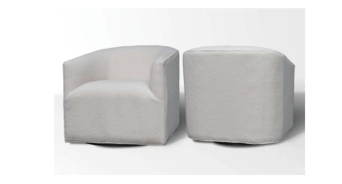 METROPOLITAN SWIVEL ACCENT CHAIR