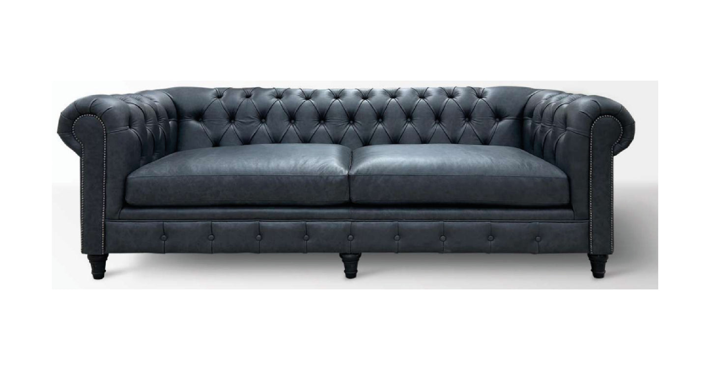 SOFA CHESTERFIELD - LEATHER